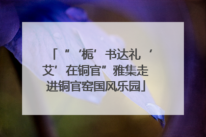 “‘栀’书达礼‘艾’在铜官”雅集走进铜官窑国风乐园
