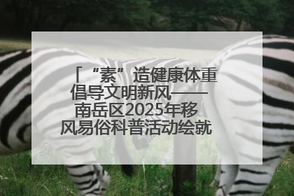 “素”造健康体重 倡导文明新风——南岳区2025年移风易俗科普活动绘就健康生活新图景