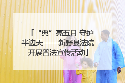 “典”亮五月 守护半边天——新野县法院开展普法宣传活动