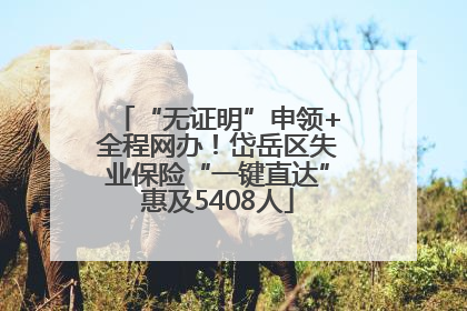“无证明”申领+全程网办！岱岳区失业保险“一键直达”惠及5408人