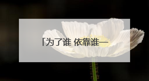 为了谁 依靠谁——扎实推进文明城市建设系列谈之一