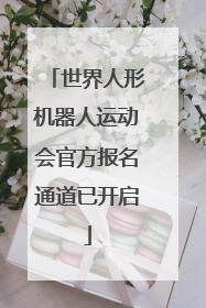 世界人形机器人运动会官方报名通道已开启