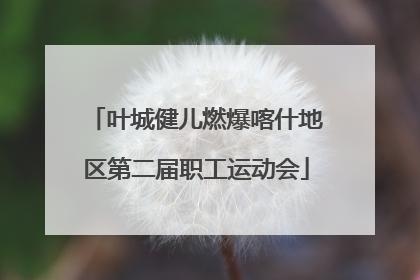 叶城健儿燃爆喀什地区第二届职工运动会