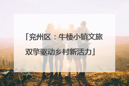 兖州区：牛楼小镇文旅双擎驱动乡村新活力