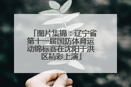 图片集锦：辽宁省第十一届国防体育运动锦标赛在沈阳于洪区精彩上演