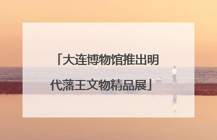 大连博物馆推出明代藩王文物精品展