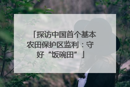 探访中国首个基本农田保护区监利：守好“饭碗田”