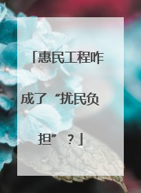 惠民工程咋成了“扰民负担”？