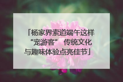 杨家界索道端午这样“宠游客” 传统文化与趣味体验点亮佳节