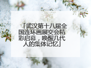 武汉第十八届全国连环画展交会精彩启幕，唤醒几代人的集体记忆