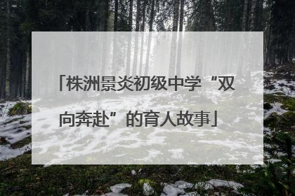 株洲景炎初级中学“双向奔赴”的育人故事