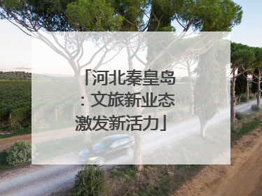 河北秦皇岛：文旅新业态激发新活力