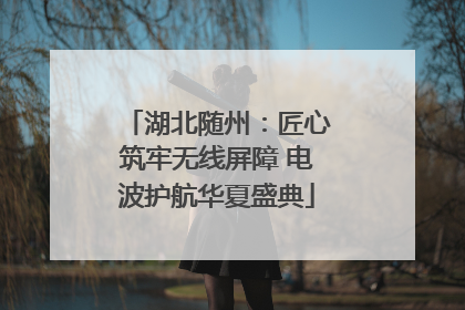 湖北随州：匠心筑牢无线屏障 电波护航华夏盛典