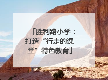 胜利路小学：打造“行走的课堂”特色教育