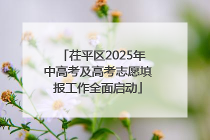 茌平区2025年中高考及高考志愿填报工作全面启动