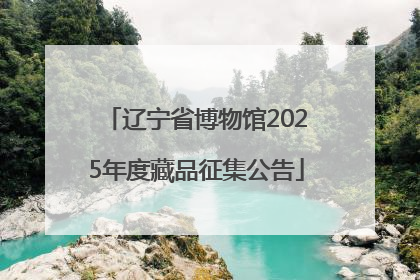 辽宁省博物馆2025年度藏品征集公告