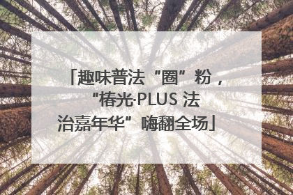 趣味普法“圈”粉，“椿光·PLUS 法治嘉年华”嗨翻全场