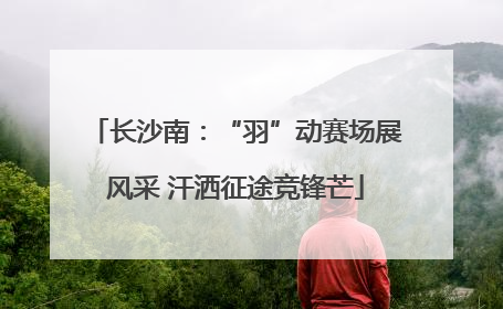 长沙南：“羽”动赛场展风采 汗洒征途竞锋芒
