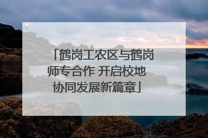 鹤岗工农区与鹤岗师专合作 开启校地协同发展新篇章