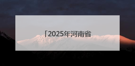 2025年河南省总河长会议暨防汛备汛调度会召开
