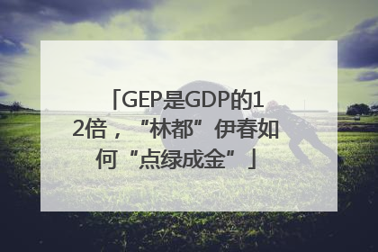 GEP是GDP的12倍，“林都”伊春如何“点绿成金”